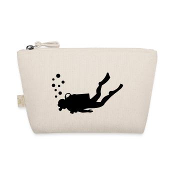 Scuba diver - Organic Pouch - nature - Front