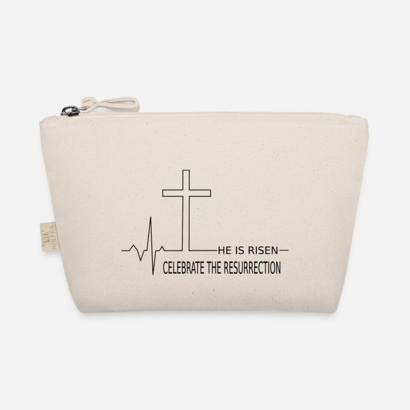 Happy Easter Religious Organic Pouch