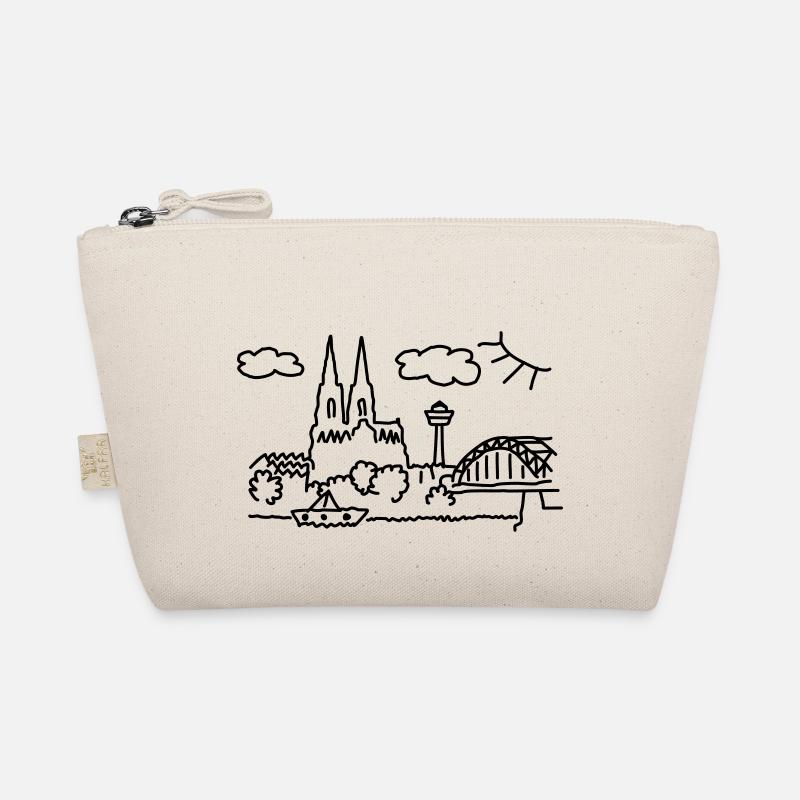 Köln Panorama Bio-Täschchen