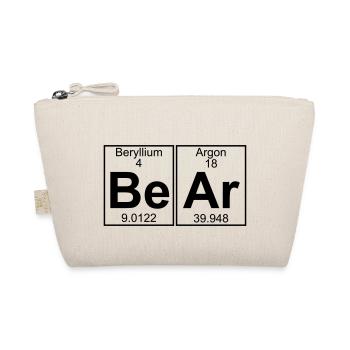 Be-Ar (bear) - Full - Organic Pouch - nature - Front