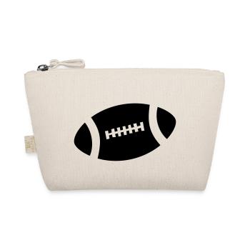 Football Ball Symboll - Bio-Täschchen - Natur - Vorne