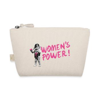 WOMEN'S POWER! - International Women's Day - Organic Pouch - nature - Front