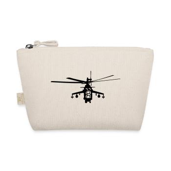 Hubschrauber Mi-24 - Bio-Täschchen - Natur - Vorne