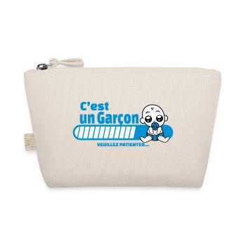 annonce grossesse - c'est un garçon - Trousse biologique - nature - Devant
