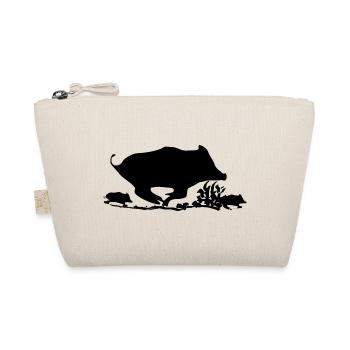 Sanglier chasse silhouette gibier chasseur animal  - Trousse biologique - nature - Devant