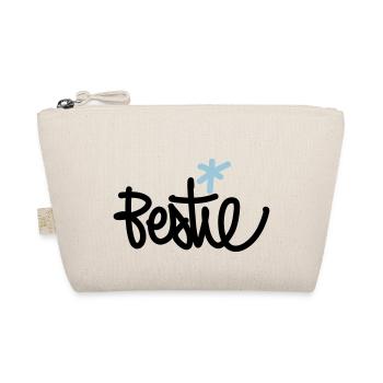 Bestie - Beste Freundin - Bio-Täschchen - Natur - Vorne