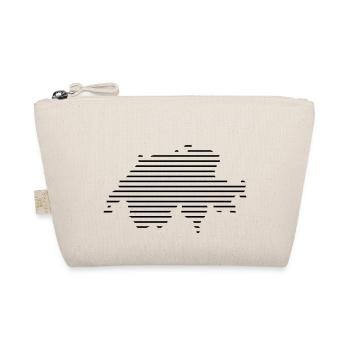 Switzerland / / Country / / contour / / map / / - Organic Pouch - nature - Front