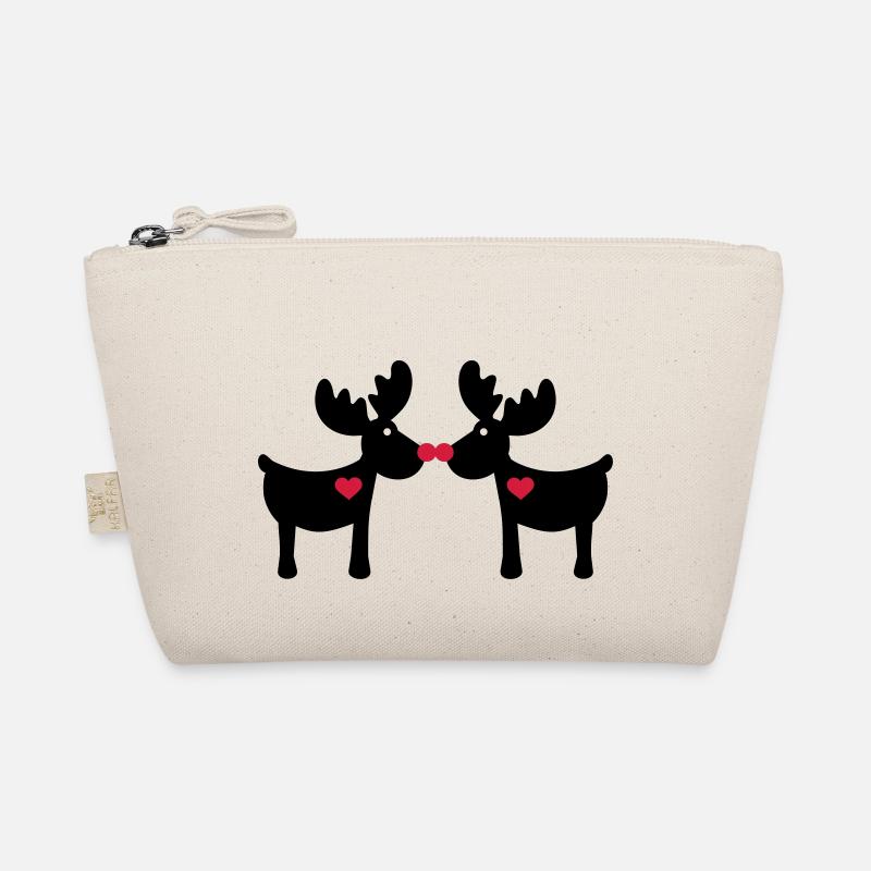 Rentier Elch Bio-Täschchen