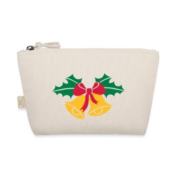 Bells Christmas - Organic Pouch - nature - Front