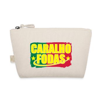 Caralho Fodas - Organic Pouch - nature - Front