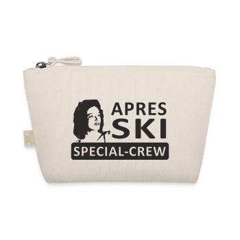 apres ski crew, Ski, Snowboard, Feiern, Trinken - Bio-Täschchen - Natur - Vorne