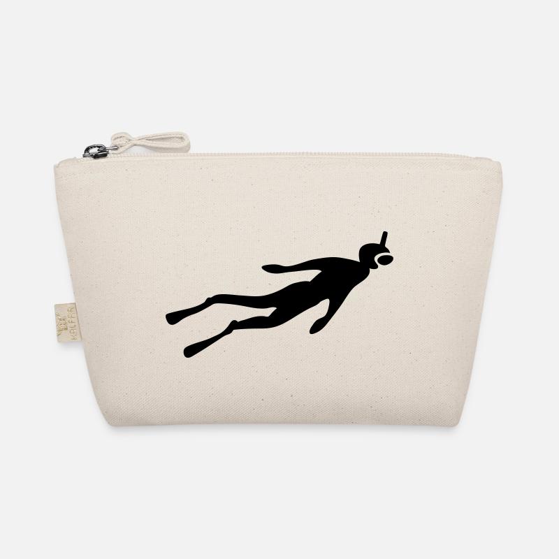 diver, scuba diver Organic Pouch