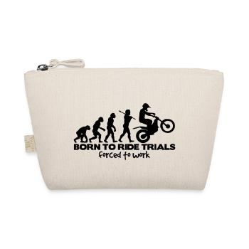 trials bike evolution 03 born to ride fo - Organic Pouch - nature - Front