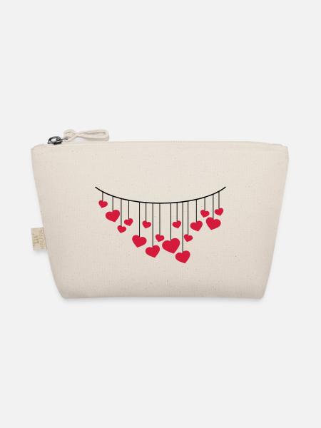 coeur amour amoureux clip saint valentin fête des mères - Trousse biologique - nature - Devant