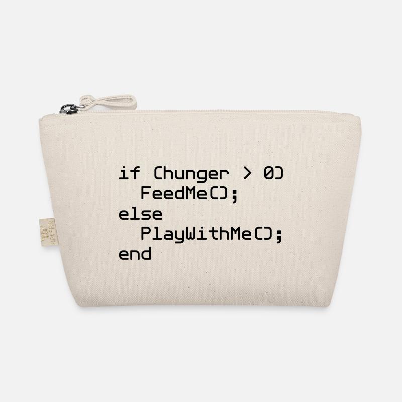Bavoir de bébé NERD "if (hunger ..." Trousse biologique