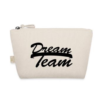 Text logo design couple dream team logo - Organic Pouch - nature - Front