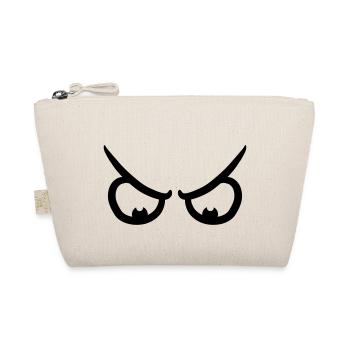 Yeux bandes dessinées en colère - Trousse biologique - nature - Devant