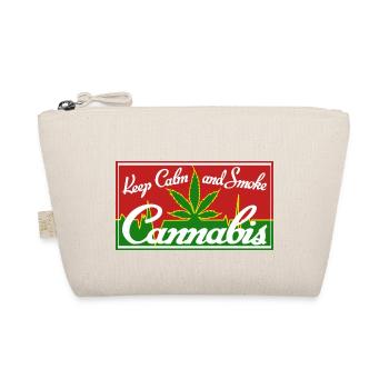 keep calm and smoke cannabis - Trousse biologique - nature - Devant