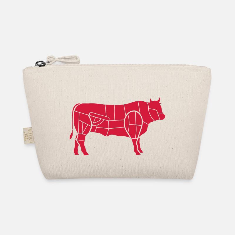 boucher silhouette de bœuf vache viande BBQ grill Trousse biologique