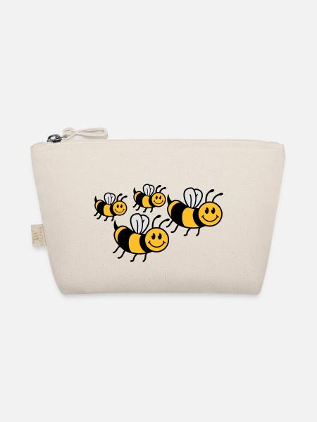 Jolie petite famille d'abeilles - Trousse biologique - nature - Devant
