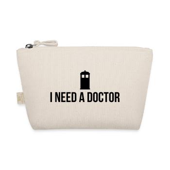 I need a Doctor - Bio-Täschchen - Natur - Vorne