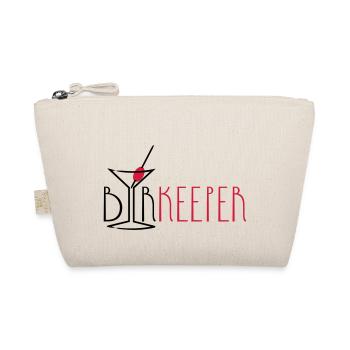 barkeeper (cocktail glass, 2c) - Organic Pouch - nature - Front