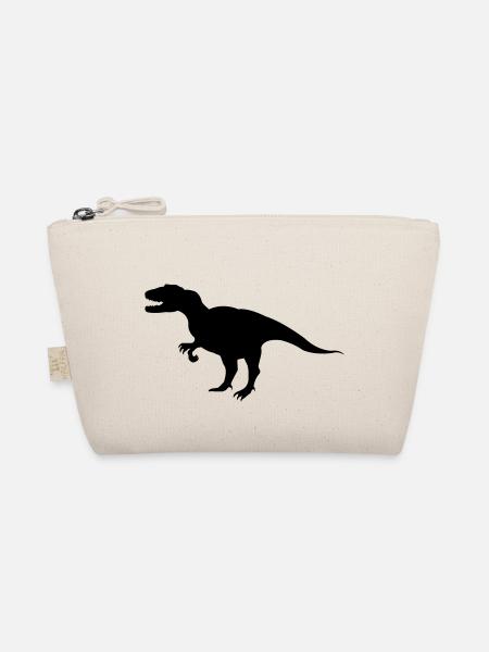 dinosaurier - Bio-Täschchen - Natur - Vorne