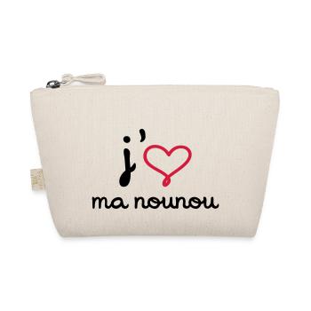 J'aime ma nounou - Trousse biologique - nature - Devant
