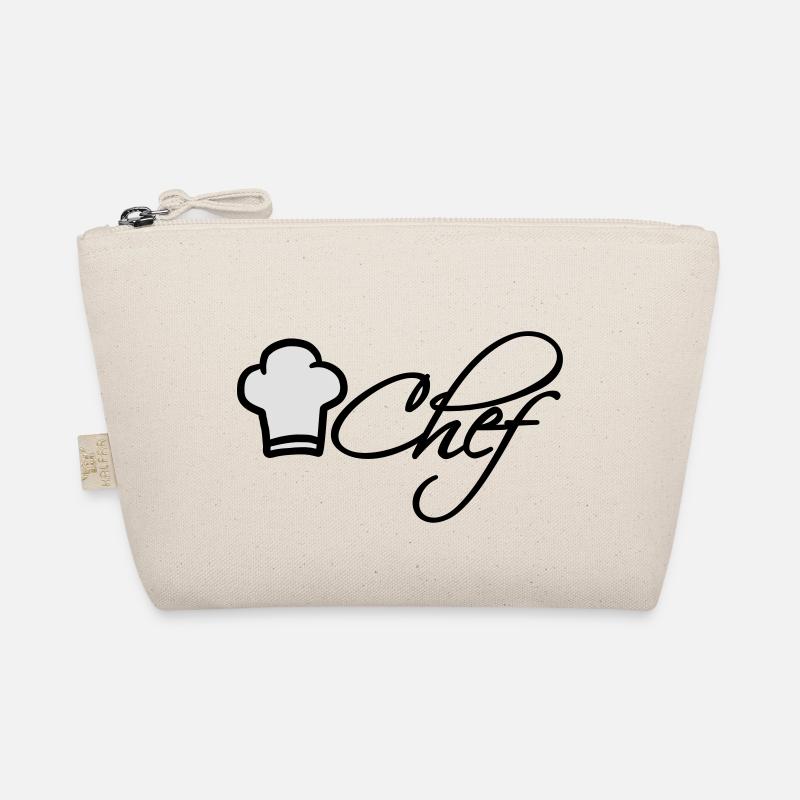 Chef Chef Cap Logo Star Chef Organic Pouch