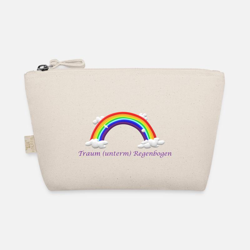 Dream rainbow - Organic Pouch - nature