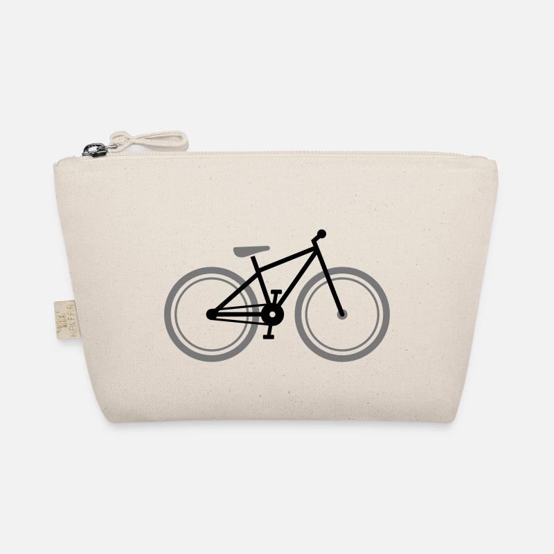 Fahrrad - Bio-Täschchen - Natur