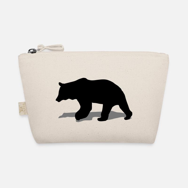 bear - brown bear - hunting - hunter Organic Pouch