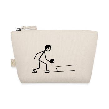 Kegeln, Bowling - Bio-Täschchen - Natur - Vorne