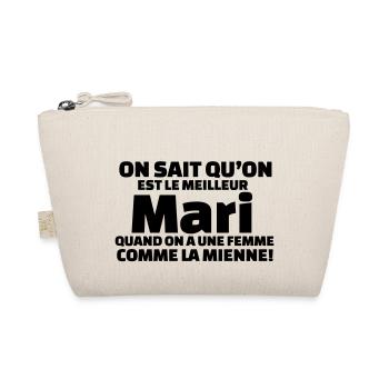 On sait qu'on est la meilleure mari - Trousse biologique - nature - Devant