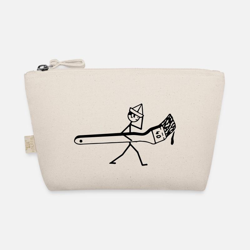 Maler mit Heizungspinsel Bio-Täschchen