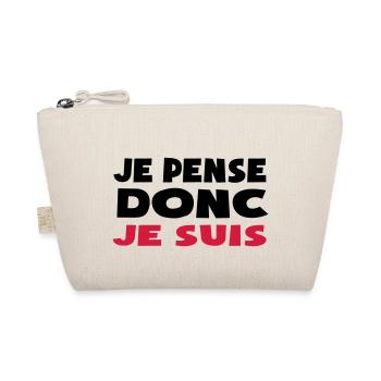 je pense donc je suis charlie - Organic Pouch - nature - Front