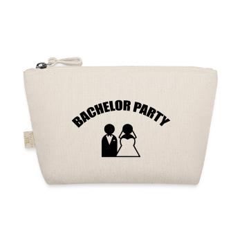 Bachelor Party - Wedding - Organic Pouch - nature - Front