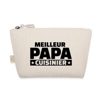Meilleur papa cuisinier - Trousse biologique - nature - Devant