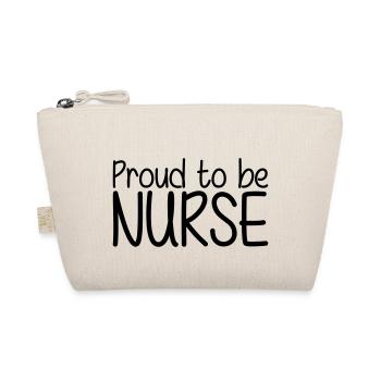 Proud to be Nurse - Trousse biologique - nature - Devant