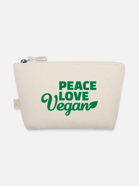 Vegan - Bio-Täschchen - Natur