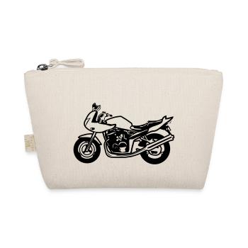 motorrad Sporttourer Naked Bike - Bio-Täschchen - Natur - Vorne