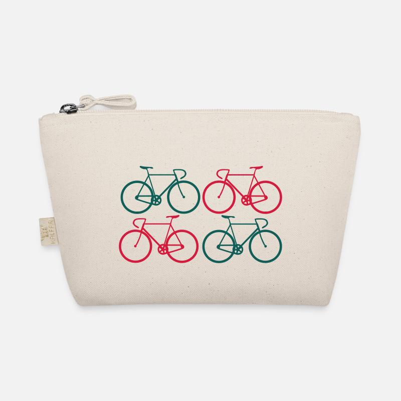 Fahrrad Rennrad Bicycle Sport 2c - Bio-Täschchen - Natur