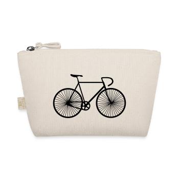 Fahrrad Rennrad Bike Bicycle - Bio-Täschchen - Natur - Vorne