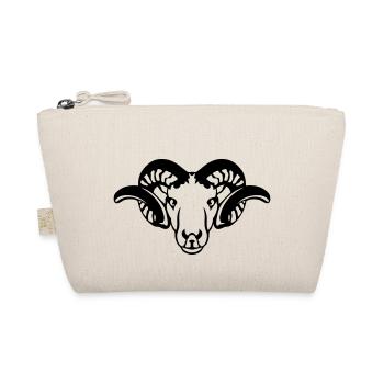 belier corne tete animal 7092 - Trousse biologique - nature - Devant
