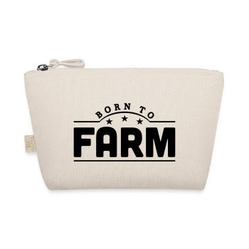 born to farm banner - Organic Pouch - nature - Front