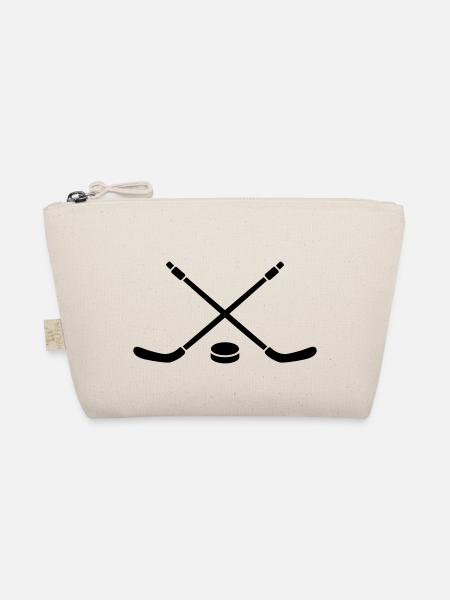 Eishockey - Bio-Täschchen - Natur