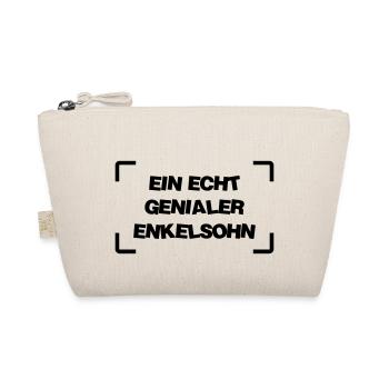 Enkel / Enkelin / Enkelsohn / Oma / Opa - Bio-Täschchen - Natur - Vorne