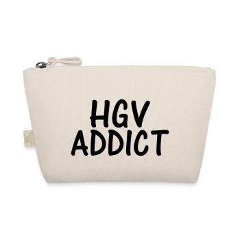 hgv addict - Organic Pouch - nature - Front