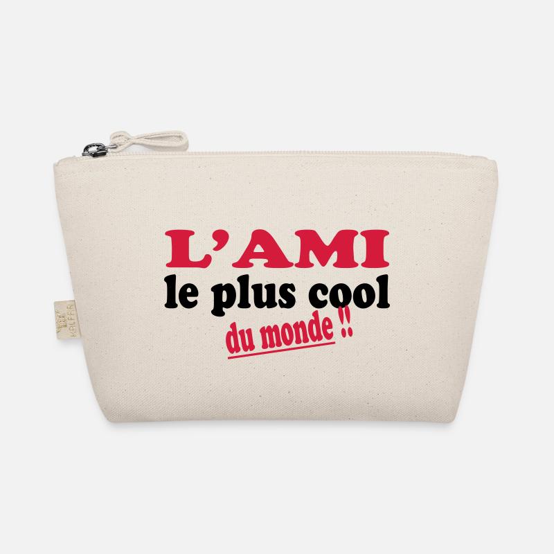 L'ami le plus cool du monde !! - Bio-Täschchen - Natur