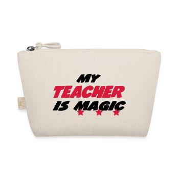 My teacher is magic - Organic Pouch - nature - Front